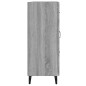 Credenza Grigio Sonoma 69,5x34x90 cm in Legno Multistrato Credenza Grigio Sonoma 69,5x34x90 cm in Legno Multistrato