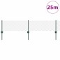 vidaXL Recinzione a Maglia Metallica con 22 Post U Verde 0.4x25 m in Acciaio vidaXL Recinzione a Maglia Metallica con 22 Post U Verde 0.4x25 m in Acciaio