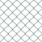 vidaXL Recinzione in Catena con 22 Pali a U Verde 0.6x25 m in Acciaio vidaXL Recinzione in Catena con 22 Pali a U Verde 0.6x25 m in Acciaio