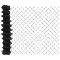 vidaXL Recinzione a Maglie Sciolte con 20 U Post Grigio 1.4x10 m Acciaio vidaXL Recinzione a Maglie Sciolte con 20 U Post Grigio 1.4x10 m Acciaio