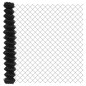 vidaXL Recinzione a Maglie con 20 Post U Grigio 1.6x10 m Acciaio vidaXL Recinzione a Maglie con 20 Post U Grigio 1.6x10 m Acciaio