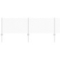vidaXL Recinzione a Catena con 10 Posti U Argento 0.6x10 m Acciaio vidaXL Recinzione a Catena con 10 Posti U Argento 0.6x10 m Acciaio