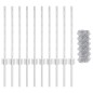 vidaXL Recinzione a Catena con 10 Posti U Argento 0.6x10 m Acciaio vidaXL Recinzione a Catena con 10 Posti U Argento 0.6x10 m Acciaio