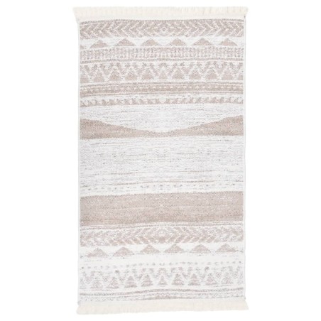 Tappeto Beige 120x180 cm in Cotone