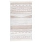 Tappeto Beige 120x180 cm in Cotone Tappeto Beige 120x180 cm in Cotone