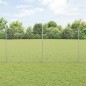 vidaXL Recinzione a Catena con 20 U Post Argento 1,2x10 m Acciaio vidaXL Recinzione a Catena con 20 U Post Argento 1,2x10 m Acciaio