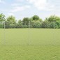 vidaXL Recinzione a Maglie di Catena con 20 Poste U Argento 1,5x10 m Acciaio vidaXL Recinzione a Maglie di Catena con 20 Poste U Argento 1,5x10 m Acciaio