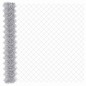 vidaXL Recinzione a Maglia con 20 Post U Argento 1.5x10 m Acciaio vidaXL Recinzione a Maglia con 20 Post U Argento 1.5x10 m Acciaio