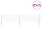 vidaXL Recinzione a Catena con 22 Pali U Argento 0,4x25 m Acciaio vidaXL Recinzione a Catena con 22 Pali U Argento 0,4x25 m Acciaio