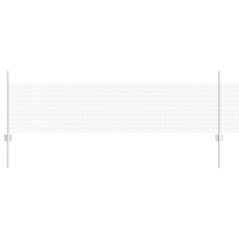 vidaXL set di recinzione da giardino Set di 2 Acciaio zincato 10 x 0,5 m