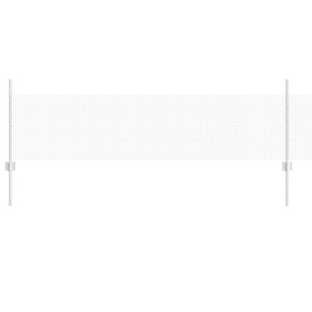 vidaXL Set di Recinzione da Giardino Set di 2 Acciaio galvanizzato Grande