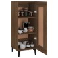 Credenza Rovere Marrone 34,5x34x90 cm in Legno Multistrato Credenza Rovere Marrone 34,5x34x90 cm in Legno Multistrato
