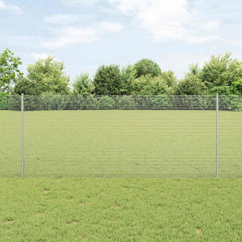 vidaXL Set di Recinzione per Galline Set di 2 Acciaio galvanizzato vidaXL Set di Recinzione per Galline Set di 2 Acciaio galvanizzato