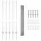 vidaXL Set di Recinzioni in Filo per Pollo Set di 2 Acciaio zincato vidaXL Set di Recinzioni in Filo per Pollo Set di 2 Acciaio zincato
