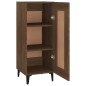 Credenza Rovere Marrone 34,5x34x90 cm in Legno Multistrato Credenza Rovere Marrone 34,5x34x90 cm in Legno Multistrato