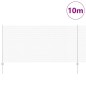 vidaXL Recinzione in Filo Saldato con 10 Post in Acciaio Argento 1.2x10 m vidaXL Recinzione in Filo Saldato con 10 Post in Acciaio Argento 1.2x10 m