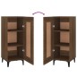 Credenza Rovere Marrone 34,5x34x90 cm in Legno Multistrato Credenza Rovere Marrone 34,5x34x90 cm in Legno Multistrato