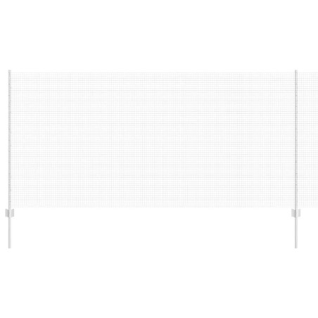 vidaXL Recinzione in Filo Saldato con 10 Poste U Argento 1.2x10 m Acciaio