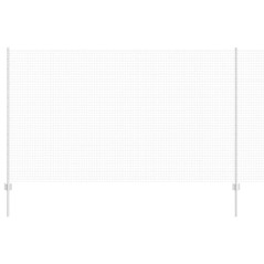 vidaXL Recinzione in Filo Saldato con 10 Post Silver 1.4x10 m Acciaio