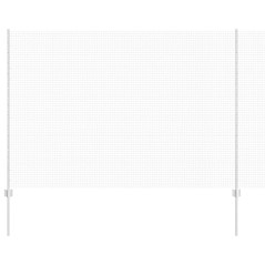 vidaXL Set di Recinzione da Giardino Set di 2 Acciaio Galvanizzato