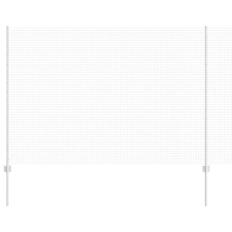 vidaXL Set di Recinzione Set di 2 Acciaio galvanizzato 10 x 1,5 m