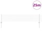 vidaXL Recinzione in rete saldata con 11 posti a U Argento 0.4x25 m Acciaio vidaXL Recinzione in rete saldata con 11 posti a U Argento 0.4x25 m Acciaio