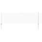 vidaXL Recinzione in filo saldato con 5 post U Argento 0.6x25 m Acciaio vidaXL Recinzione in filo saldato con 5 post U Argento 0.6x25 m Acciaio
