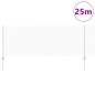 vidaXL Recinzione in Rete Saldato con 11 Posti U Argento 0.8x25 m Acciaio