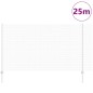 vidaXL Recinzione in Filo Saldato con 22 Post in U Argento 1.4x25 m Acciaio