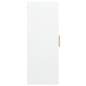 Armadietto Pensile a Parete Bianco 69,5x34x90 cm Armadietto Pensile a Parete Bianco 69,5x34x90 cm