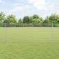 vidaXL Recinzione in Filo Saldato con 44 Pali U Argento 1x50 m Acciaio vidaXL Recinzione in Filo Saldato con 44 Pali U Argento 1x50 m Acciaio