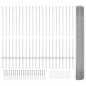 vidaXL Recinzione in Filo Saldato con 44 U Post Argento 1.2x50 m Acciaio vidaXL Recinzione in Filo Saldato con 44 U Post Argento 1.2x50 m Acciaio
