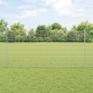 vidaXL Recinzione in Rete Saldato con 44 Pali U Argento 1.2x50 m Acciaio vidaXL Recinzione in Rete Saldato con 44 Pali U Argento 1.2x50 m Acciaio