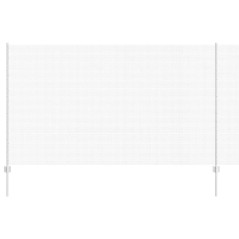 vidaXL Recinzione in Filo Saldato con 44 Pali a U Argento 1.4x50 m Acciaio
