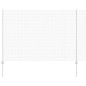 vidaXL Recinzione in Filo Saldato con 20 Paletti Argento 1.5x50 m Acciaio vidaXL Recinzione in Filo Saldato con 20 Paletti Argento 1.5x50 m Acciaio
