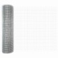 vidaXL Recinzione in Filo Saldato con 44 Post in Acciaio Grigio 0.4x100 m vidaXL Recinzione in Filo Saldato con 44 Post in Acciaio Grigio 0.4x100 m