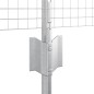 vidaXL Recinzione in Filo Saldato con 44 Post in Acciaio Grigio 0.4x100 m vidaXL Recinzione in Filo Saldato con 44 Post in Acciaio Grigio 0.4x100 m