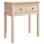 Tavolo Consolle 70x35x75 cm in Legno Massello di Pino Tavolo Consolle 70x35x75 cm in Legno Massello di Pino