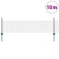 vidaXL Set di Pannelli Fencing Rustico Set di 2 Verde Metallo 10 x 0.5 m vidaXL Set di Pannelli Fencing Rustico Set di 2 Verde Metallo 10 x 0.5 m