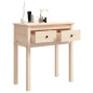 Tavolo Consolle 70x35x75 cm in Legno Massello di Pino Tavolo Consolle 70x35x75 cm in Legno Massello di Pino