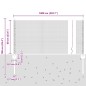 vidaXL Recinzione in filo saldato con 5 pali a U verde 0.6x10 m in acciaio vidaXL Recinzione in filo saldato con 5 pali a U verde 0.6x10 m in acciaio