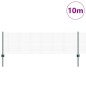 vidaXL Recinzione in Filo Saldato con 5 Post U Verde 0.6x10 m in Acciaio vidaXL Recinzione in Filo Saldato con 5 Post U Verde 0.6x10 m in Acciaio