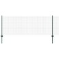 vidaXL Recinzione in Rete Saldato con 5 U Post Verde 0.8x10 m Acciaio vidaXL Recinzione in Rete Saldato con 5 U Post Verde 0.8x10 m Acciaio