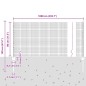 vidaXL Recinzione in Filo Saldato con 5 Pali U Verde 0,8x10 m Acciaio vidaXL Recinzione in Filo Saldato con 5 Pali U Verde 0,8x10 m Acciaio