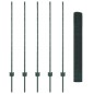 vidaXL Recinzione in Ferro Saldato con 5 Post U Verde 1,2x10 m Acciaio vidaXL Recinzione in Ferro Saldato con 5 Post U Verde 1,2x10 m Acciaio