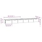 Mobili a Muro 2 pz Rovere Marrone 102x30x20cm Legno Multistrato Mobili a Muro 2 pz Rovere Marrone 102x30x20cm Legno Multistrato