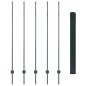vidaXL Recinzione in Filo Saldato con 5 Post in U Verde 1,6x10 m Acciaio vidaXL Recinzione in Filo Saldato con 5 Post in U Verde 1,6x10 m Acciaio