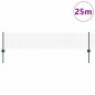 vidaXL Recinzione in filo saldato con 11 pali a U Verde 0.4x25 m in acciaio