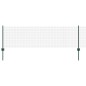 vidaXL Recinzione in Filo Saldato con 11 U Post Verde 0.6x25 m Acciaio