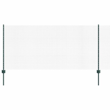 vidaXL Set di Recinzione in Filo di Rame Set di 2 Verde